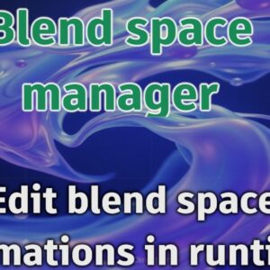 Blend space manager ( 5.33€ / 53.50€ )